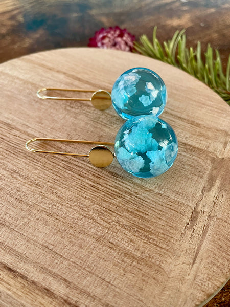 blue sky dangle earrings