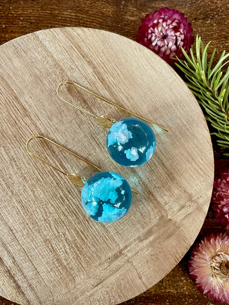 blue sky dangle earrings